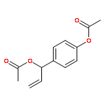 Benzenemethanol,4-(acetyloxy)-a-ethenyl-,1-acetate, (aS)-