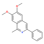 6,7-DIMETHOXY-1-METHYL-3-PHENYLISOQUINOLINE