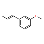 1-methoxy-3-[(1E)-prop-1-en-1-yl]benzene