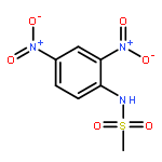 Methanesulfonamide, N-(2,4-dinitrophenyl)-