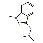 1H-Indole-3-methanamine,N,N,1-trimethyl-