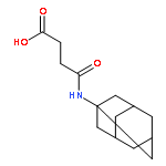 BUTANOIC ACID, 4-OXO-4-(TRICYCLO[3.3.1.13,7]DEC-1-YLAMINO)-