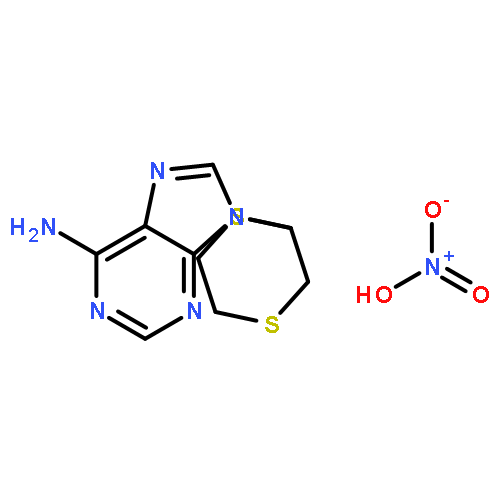 9H-PURIN-6-AMINE, 9-[2-[[2-(METHYLTHIO)ETHYL]THIO]ETHYL]-, MONONITRATE