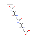 Glycine, N-[(1,1-dimethylethoxy)carbonyl]-L-alanylglycyl-L-alanyl-