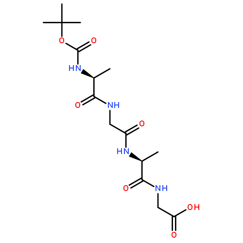 Glycine, N-[(1,1-dimethylethoxy)carbonyl]-L-alanylglycyl-L-alanyl-