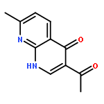 1,8-Naphthyridin-4(1H)-one, 3-acetyl-7-methyl-