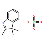 3H-Indole, 2,3,3-trimethyl-, perchlorate