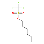 Methanesulfonic acid, trifluoro-, hexyl ester