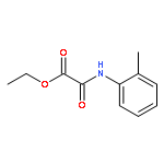 Acetic acid, [(2-methylphenyl)amino]oxo-, ethyl ester