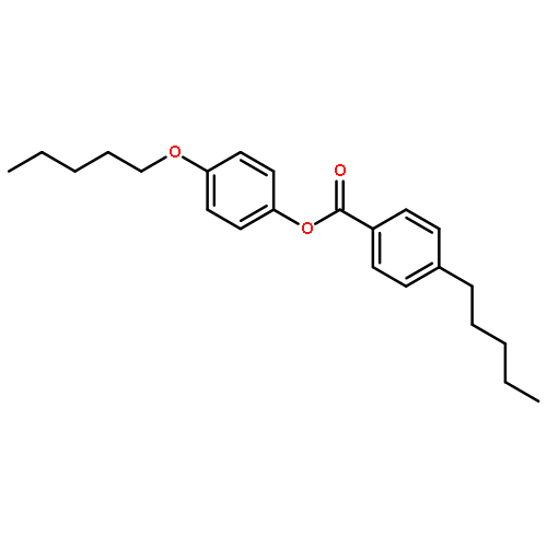 Benzoic acid, 4-pentyl-, 4-(pentyloxy)phenyl ester