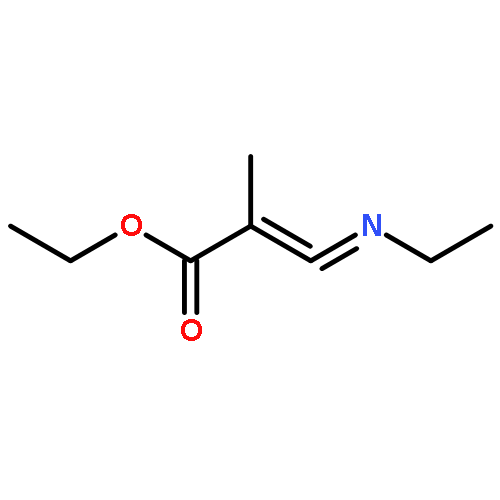 2-Propenoic acid, 3-(ethylimino)-2-methyl-, ethyl ester