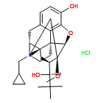 6,14-Ethenomorphinan-7-methanol,17-(cyclopropylmethyl)-a-(1,1-dimethylethyl)-4,5-epoxy-18,19-dihydro-3-hydroxy-6-methoxy-a-methyl-, hydrochloride (1:1)