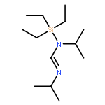 METHANIMIDAMIDE, N,N'-BIS(1-METHYLETHYL)-N-(TRIETHYLSILYL)-