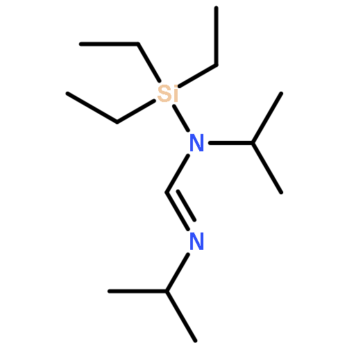 METHANIMIDAMIDE, N,N'-BIS(1-METHYLETHYL)-N-(TRIETHYLSILYL)-