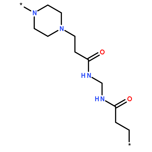 POLY[1,4-PIPERAZINEDIYL(3-OXO-1,3-PROPANEDIYL)IMINOMETHYLENEIMINO(1-OXO-1,3-PROPANEDIYL)]