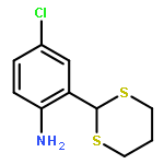 Benzenamine, 4-chloro-2-(1,3-dithian-2-yl)-