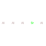 aluminium, compound with strontium (4:1)