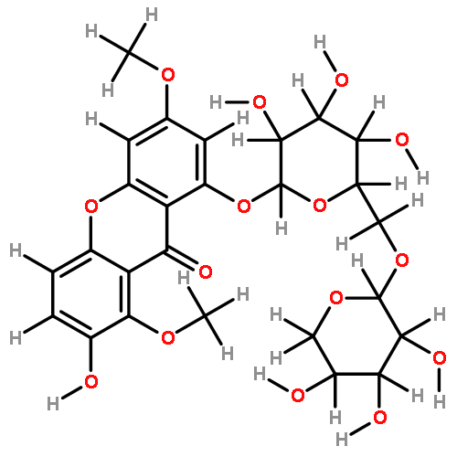 7-Hydroxy-3,8-dimethoxy-1--xanthon