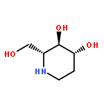 3,4-Piperidinediol,2-(hydroxymethyl)-, (2R,3R,4R)-