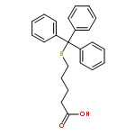 PENTANOIC ACID, 5-[(TRIPHENYLMETHYL)THIO]-