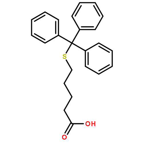 PENTANOIC ACID, 5-[(TRIPHENYLMETHYL)THIO]-