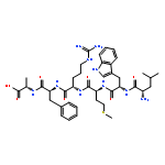 L-Alanine, L-leucyl-L-tryptophyl-L-methionyl-L-arginyl-L-phenylalanyl-