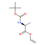 L-Alanine, N-[(1,1-dimethylethoxy)carbonyl]-, ethenyl ester