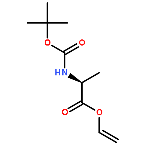 L-Alanine, N-[(1,1-dimethylethoxy)carbonyl]-, ethenyl ester