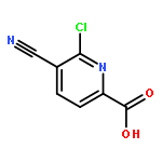 6-Chloro-5-cyanopicolinic acid