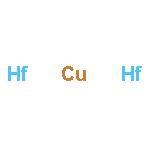 Copper, compd. with hafnium (1:2)