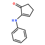 2-CYCLOPENTEN-1-ONE, 2-(PHENYLAMINO)-