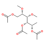 L-MANNITOL, 1-DEOXY-4,5-DI-O-METHYL-, TRIACETATE