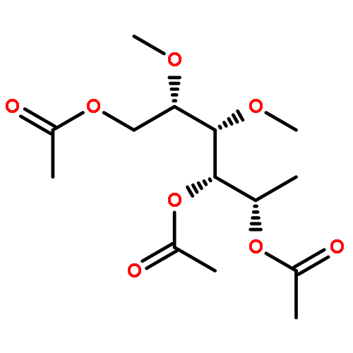 L-MANNITOL, 1-DEOXY-4,5-DI-O-METHYL-, TRIACETATE