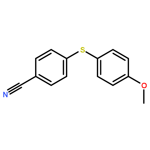 Benzonitrile, 4-[(4-methoxyphenyl)thio]-