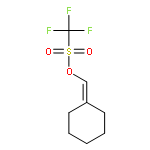 cyclohexylidenemethyl trifluoromethanesulfonate