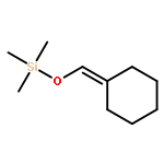 (cyclohexylidenemethoxy)(trimethyl)silane