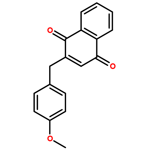 1,4-NAPHTHALENEDIONE, 2-[(4-METHOXYPHENYL)METHYL]-