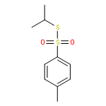 Benzenesulfonothioic acid, 4-methyl-, S-(1-methylethyl) ester