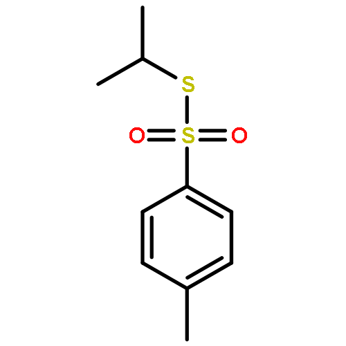 Benzenesulfonothioic acid, 4-methyl-, S-(1-methylethyl) ester