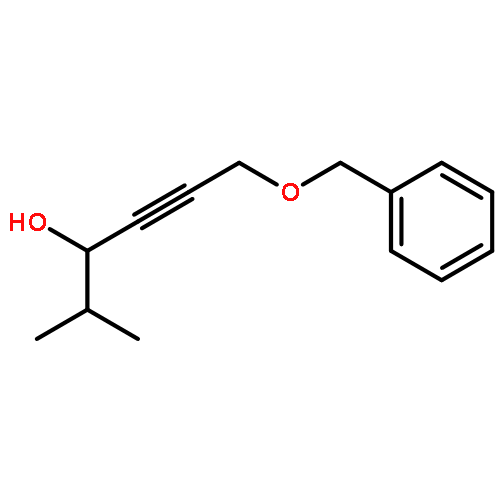 4-Hexyn-3-ol, 2-methyl-6-(phenylmethoxy)-