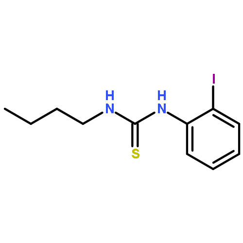 Thiourea, N-butyl-N'-(2-iodophenyl)-