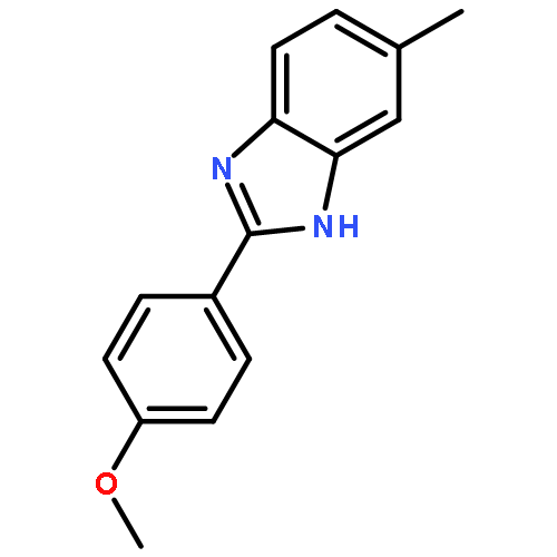 1H-Benzimidazole, 2-(4-methoxyphenyl)-5-methyl-