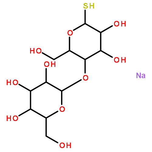 sodium,2-[4,5-dihydroxy-2-(hydroxymethyl)-6-sulfanyloxan-3-yl]oxy-6-(hydroxymethyl)oxane-3,4,5-triol