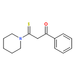 Piperidine, 1-(3-oxo-3-phenyl-1-thioxopropyl)-