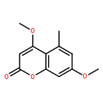 4,7-dimethoxy-5-methyl-2H-chromen-2-one