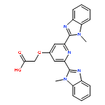 2-((2,6-Bis(1-methyl-1H-benzo[d]imidazol-2-yl)pyridin-4-yl)oxy)acetic acid