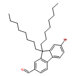 7-BROMO-9,9-DIOCTYLFLUORENE-2-CARBALDEHYDE