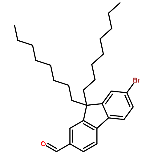 7-BROMO-9,9-DIOCTYLFLUORENE-2-CARBALDEHYDE