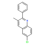 Quinoline, 6-chloro-3-methyl-2-phenyl-