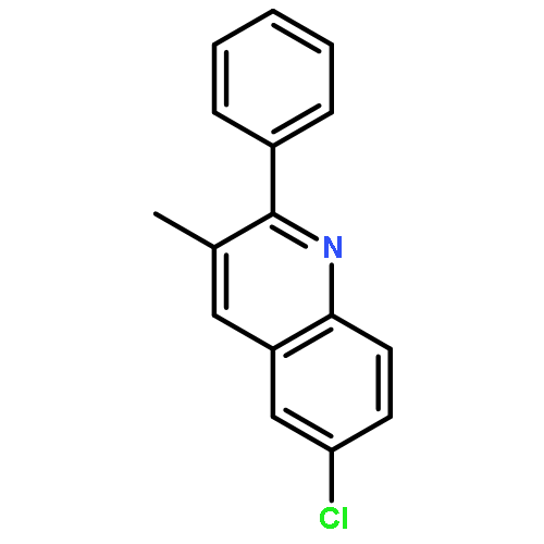 Quinoline, 6-chloro-3-methyl-2-phenyl-